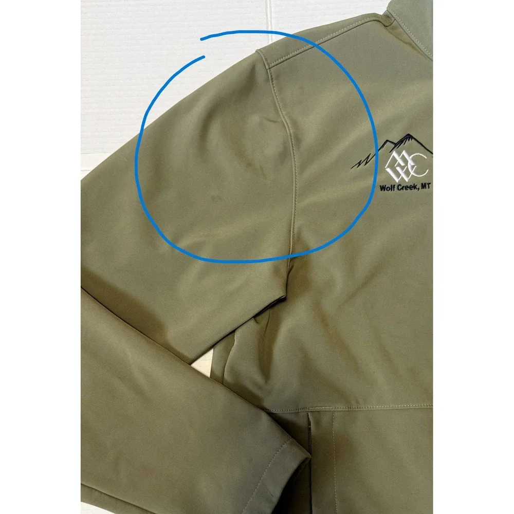 THE NORTH FACE Windwall - Men's Softshell Jacket - Olive Green - X-Large XL